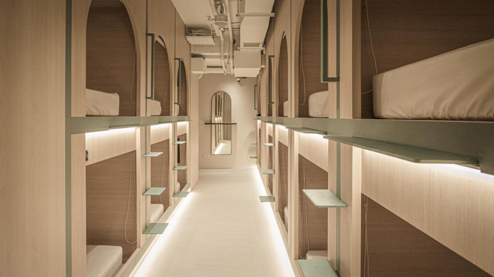 Jyu Capsule Hotel Singapore Ruang foto
