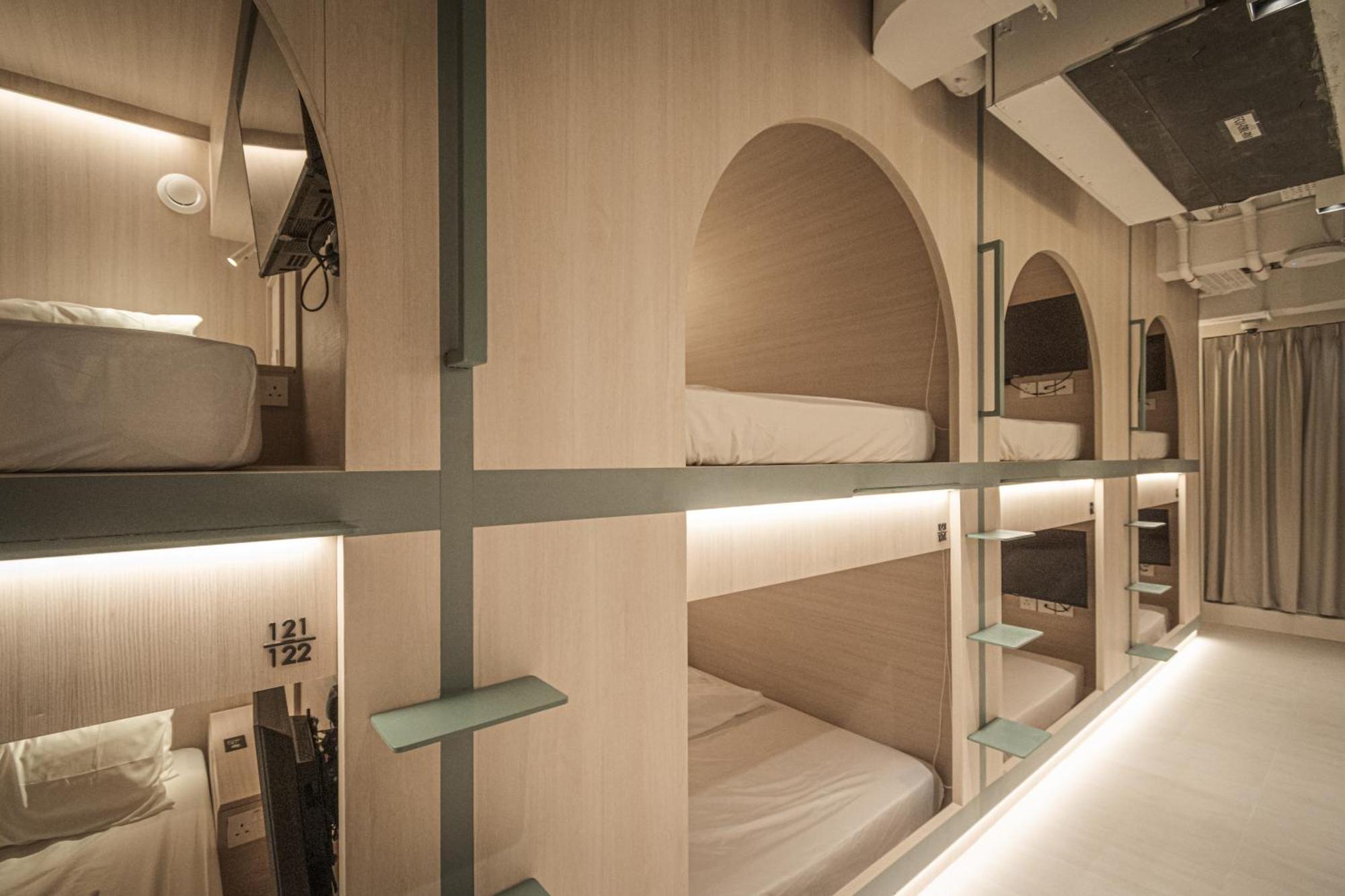 Jyu Capsule Hotel Singapore Bagian luar foto