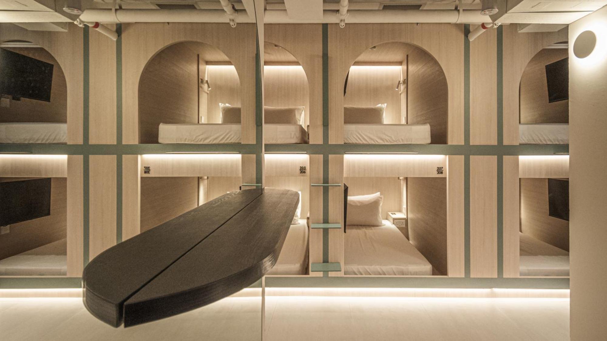 Jyu Capsule Hotel Singapore Bagian luar foto